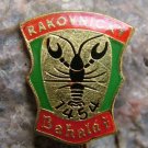 Rakonik Bakalar Lobster Beer 1454 Czech Pin Red