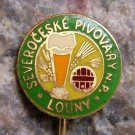 Louny Northern Czechoslovak Brewery Beer Pin