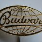 Early 1960s Plastic Budvar Czech Beer Brewery Pin Badge