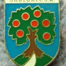 Jablonec nad Nisou Apple Tree City Heraldic Crest Pin