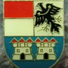 Horsovsky Tyn Castle & Eagle City Heraldic Crest Pin