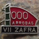 1000 Arrobas of Sugar Cane Harvested VII 7th Zafra Harvest Cuban Award Badge