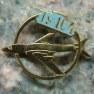 1950s Antique Tupelov 104 First Passenger Jet Clasp Pin