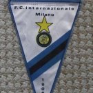 F.C. Internazionale Milano Inter Milan 1908 Vintage Football Pennant Flag