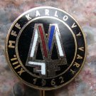 1962 Karlovy Vary Czech International Film Festival Pin