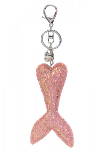 GLITTER MERMAID TAIL KEYCHAIN