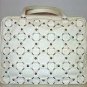 Christian Dior Croisette Calfskin Bowler Handbag Ivory