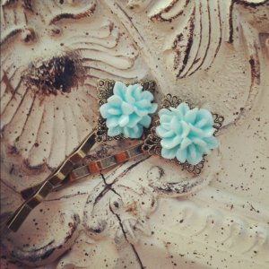 Cabochon Bobby Pins