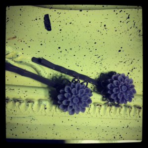 Cabochon Bobby Pins