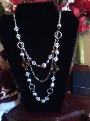 Multiple strand necklace