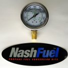 MARSHALL EXCELSIOR HIGH PRESSURE GAUGE DIAL 0-400 PSI PROPANE AIR NPT COMPRESSOR
