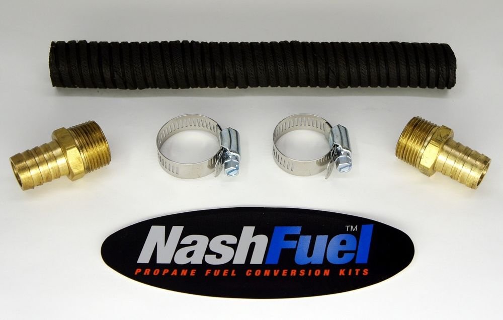 LOW PRESSURE NATURAL GAS PROPANE SUPPLY LINE BY THE FOOT 3/4 INCH HOSE HEAVY DTY