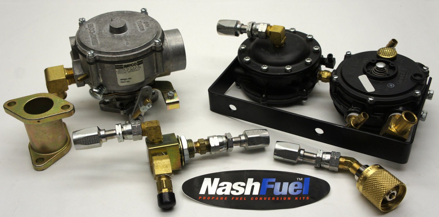 IMPCO COMPLETE PROPANE CONVERSION KIT YALE MAZDA D5 AND F2 ENGINES FORKLIFT