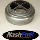 CA225 225 ALUMINUM AIR CLEANER ADAPTER 5-1/8 4-3/16 SNORKEL BELL TOP 5.125 4.187