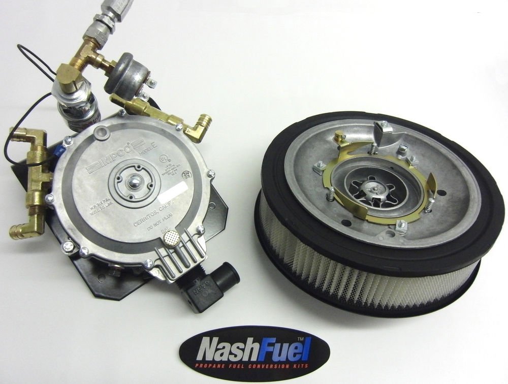 DUAL FUEL PROPANE GAS CONVERSION FOR 21/4" INCH CARBURETOR AIR HORN INLET