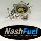 IMPCO AT2-2-6 THROTTLE BODY PLATE MIXER FORKLIFT PROPANE CA100 CA125 LONG SHAFT