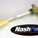 7 GALLON SHERWOOD STYLE 3349 STEEL RV PROPANE TANK SERVICE VALVE OPD 71.4 W.C.