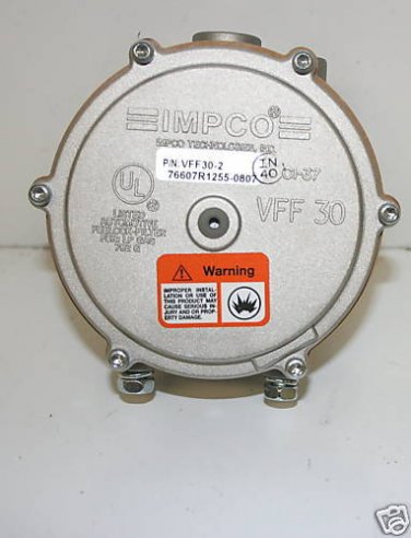 IMPCO VFF30-2 PROPANE VACUUM FUELOCK, LOCK OFF VALVE FUEL LOCK FILTER SILICONE