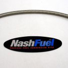 2FT STAINLESS STEEL LIQUID PROPANE LPG HOSE TANK CONNECTION 24" FORKLIFT FUEL
