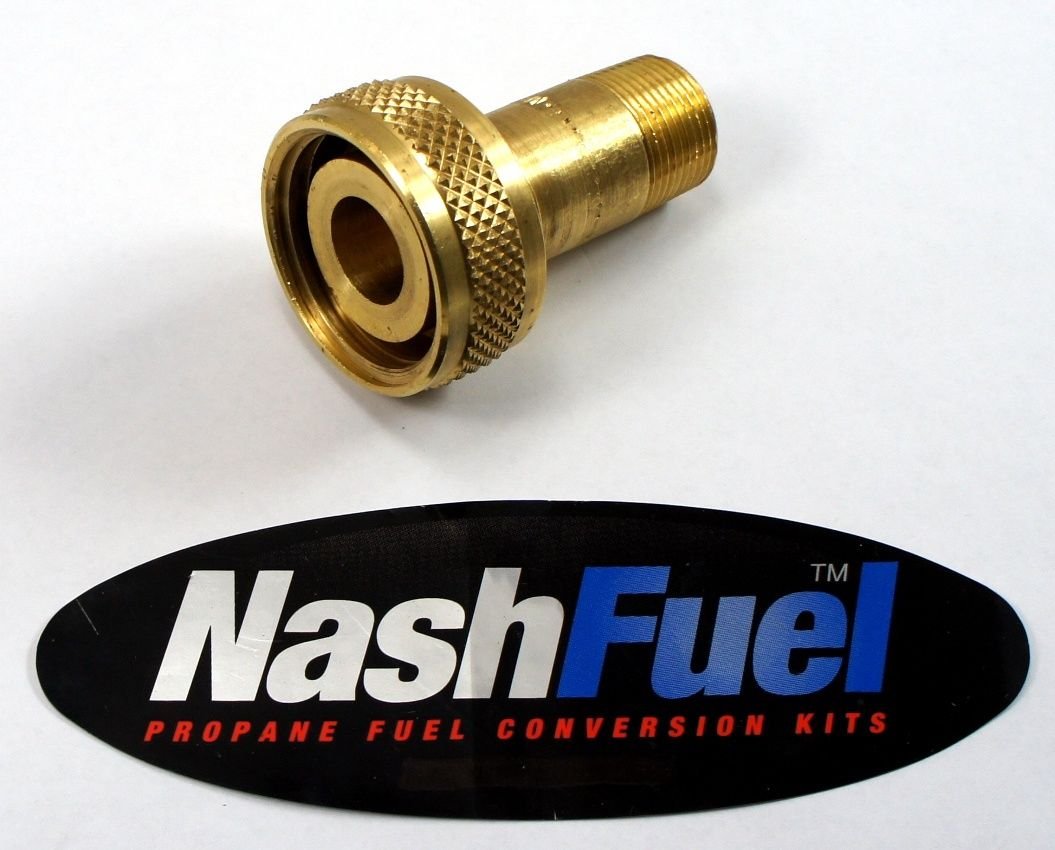 FEMALE 13/4" ACME PROPANE CONNECTION TO MALE 3/4" NPT MPT PIPE THREAD LPG