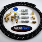 TANK TO REGULATOR PROPANE HOSE SUPPLY KIT AUTOGAS POL LPG LIQUID VAPOR 14FT