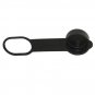 GRILL TANK VALVE BLACK VINYL DUST CAP ACME THREAD OPD PROPANE DUST SEAL 20LB LP