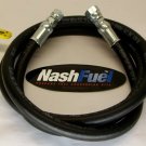 1-5/8"-20 F. TO POL LIQUID PROPANE TRANSFER KIT TANK GRILL FILL UNLOADING 15FT