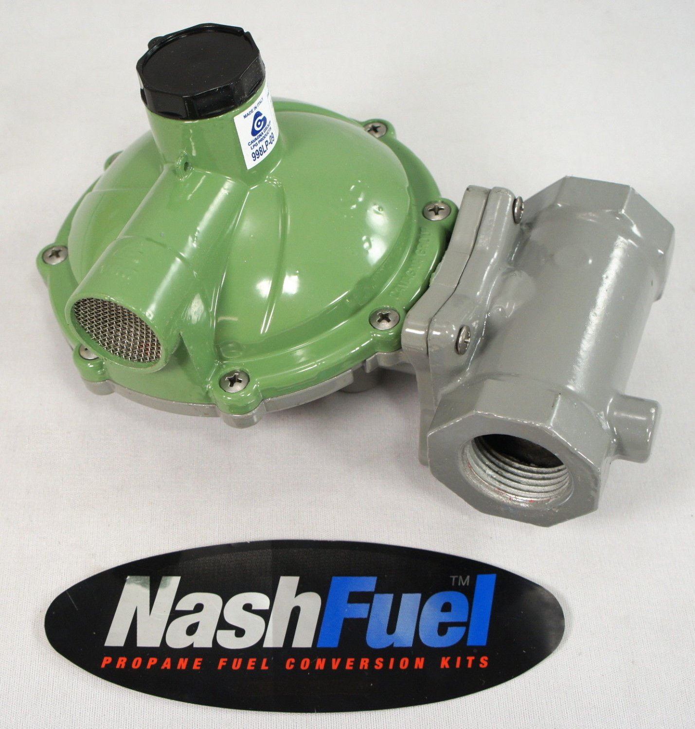 998LP09 2ND STAGE PROPANE REGULATOR 1" NPT 2.3 MILLION BTU 10PSI TO 9