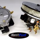 FRONT END V8 KIT PROPANE HOLLEY WITH 4 BARREL THROTTLE PLATE 350 383 454 5.7 7.4