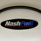 36" RUBBER HOSE PIGTAIL MALE POL TO 1/4" MALE INVERTED FLARE PROPANE LPG CGA-510