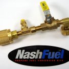 MINI LIQUID PROPANE TRANSFER KIT SYSTEM COUPLER 1LB TANK FILLER FILL FORKLIFT