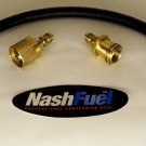 1-1/4" FORKLIFT ACME TO 1-5/16" ACME / POL ADAPTER FILL KIT WITH HOSE