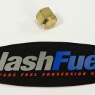 FEMALE 3/8" SAE FLARE PLUG CAP PROPANE NATURAL GAS FITTING LP