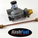 988TW-17 TWIN STAGE PROPANE REGULATOR PIGTAIL POL - POL TANK CONNECTION 750K BTU