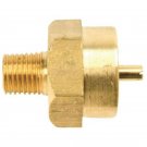1/4" MALE NPT PIPE THREAD TO FEMALE 1"-20 1LB PROPANE TANK GAS TORCH BURNER LPG