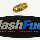 MALE 1/2" FLARE TO MALE 3/8" NPT PIPE THREAD PROPANE NATURAL GAS FITTING LP LPG