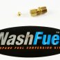 MALE 1/4" NPT - 1/4" OD TUBE COMPRESSION  AIR PROPANE NATURAL GAS FITTING PIPE