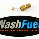 MALE 3/8" NPT - 3/8" OD TUBE COMPRESSION  AIR PROPANE NATURAL GAS FITTING PIPE