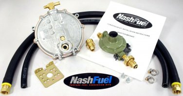 Tri-fuel Upgrade Natural Gas Duromax XP12000EH Generator High/Low PSI Propane