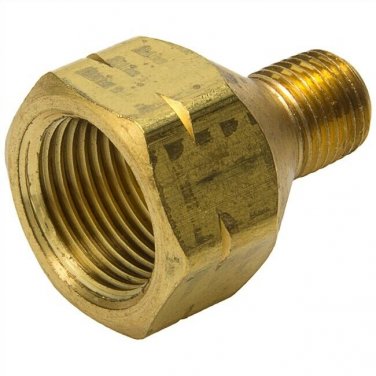 Male NPT female POL Single Piece Brass Propane Adapter ME284 ME285 ME286 ME287