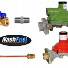 Kosan Cavagna Regulator Home Propane Supply 988HP-09 998LP-02 3/4" Straight 1.4M