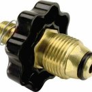 ME1654P Full Flow Soft Nose Handwheel POL Propane Tank Connection Left Hand LPG