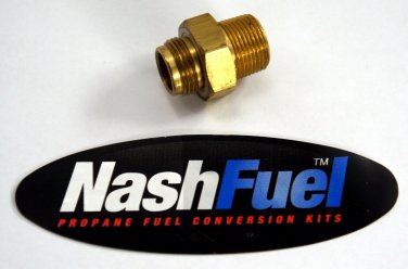 ME455 REPLACEMENT 3/4" MPT TO 3/4" NGT LIQUID PROPANE TANK ADAPTER