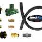 Propane Generator Upgrade Tank Low Pressure Single Stage Regulator Quick Connect
