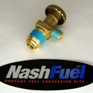 PROPANE TANK SERVICE VALVE 802064 LPG 3/8" MALE NPT MNPT CONNECTION