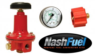 Propane Regulator Adjustable100Psi Megr-6120-100 Gauge Dial ME519 1-5/16" ACME