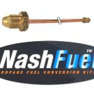 POL to 1/4" Inverted Flare Copper Pigtail Propane Tank Regulator Connection LPG