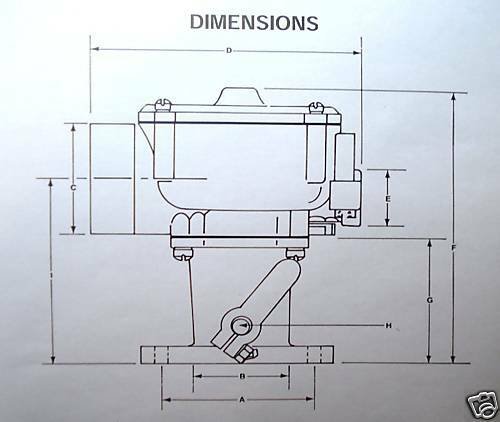 Impco LPG Propane Carburetor Mixer CA100 CA100-194