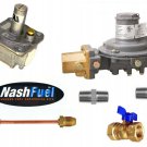 Tank Pressure Regulator IMP52 Demand Governor Propane Gas 35kw Generator Twin