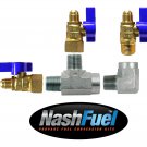 3/8" Flare SAE Propane Natural Gas Manifold Ball Valve Lock Off Low Pressure LPG